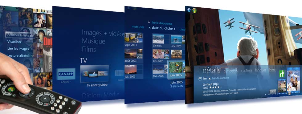 Serveur multimédia tout-en-un Media Center