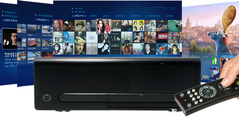 Serveur Media Center, serveur et lecteur tout-en-un
