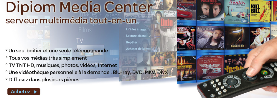 Enregistreur TV TNT HD avec disque dur de grande capacité