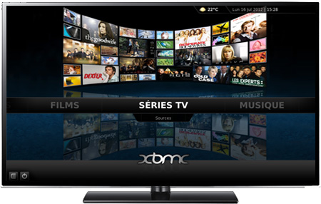 Gestion de vos séries TV avec le lecteur Multimédia XBMC